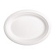 Fiesta Green composteerbare bagasse borden ovaal 198mm (50 stuks)