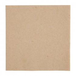 Fiesta servetten 1/4 vouw gerecycled kraftpapier 240mm (4000 stuks)