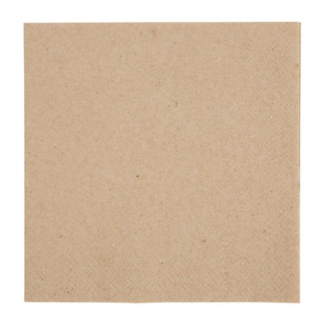 Fiesta servetten 1/4 vouw gerecycled kraftpapier 240mm (4000 stuks)