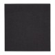 Fiesta cocktailservetten 1/4 vouw zwart 24 x 24 cm (4000 stuks)