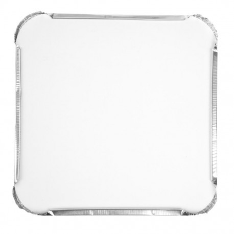 Papieren deksel voor diepe en ondiepe aluminium bakjes (200 stuks)