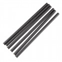 Fiesta Green composteerbare papieren rietjes 140mm zwart Individueel verpakt (250 stuks)
