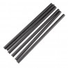 Fiesta Green composteerbare papieren rietjes 140mm zwart Individueel verpakt (250 stuks)