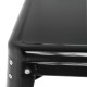 Bolero vierkante bistro tafel zwart 66cm