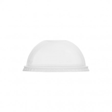 Vegware bolle deksels voor composteerbare frisdrankbekers 34cl en 45,5cl