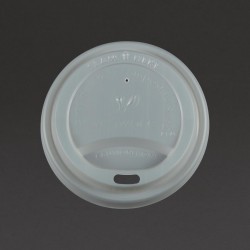 Vegware 79-serie deksels voor dubbelwandige bekers 230ml (500 stuks)