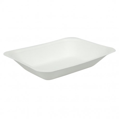 Vegware composteerbare bagasse fritesbakjes 17,5cm