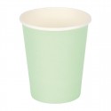 Fiesta koffiebekers enkelwandig turquoise 225ml (1000 stuks)