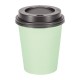 Fiesta koffiebekers enkelwandig turquoise 225ml (1000 stuks)