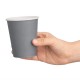 Fiesta koffiebekers enkelwandig blauwgrijs 225ml (1000 stuks)