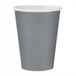 Fiesta koffiebekers enkelwandig blauwgrijs 340ml (1000 stuks)