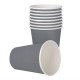 Fiesta koffiebekers enkelwandig blauwgrijs 340ml (1000 stuks)