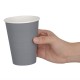 Fiesta koffiebekers enkelwandig blauwgrijs 340ml (1000 stuks)