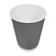 Fiesta koffiebekers ribbelwand blauwgrijs 225ml (500 stuks)