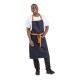 Southside halterschort blauw denim