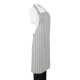 Whites Schort Grijs Wit Slagers Streep
