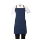 Southside Schort Denim Blauw Met Bruine Bandjes