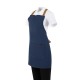 Southside Schort Denim Blauw Met Bruine Bandjes