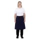 Southside Katoenen Canvas Bistro Schort Marine