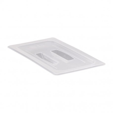 Cambro GN 1/3 polypropyleen deksel met handvat transparant