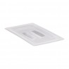 Cambro GN 1/3 polypropyleen deksel met handvat transparant