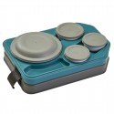 Cambro Tablotherm Geïsoleerd dienblad met porseleinen schalen 37 x 53 x 10,5 cm