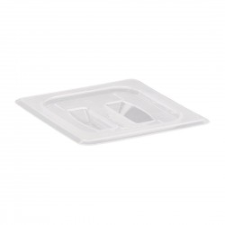 Cambro GN 1/6 polypropyleen deksel met handvat transparant