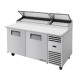 True 2 Deurs Pizza Koelwerk Banktpp-67-Hc