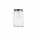 Vogue glazen pot met schroefdeksel 550ml (6 stuks)