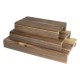 Olympia FSC acaciahouten set van 3 verhogers