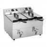 Buffalo dubbele inductie friteuse 2x 3000W