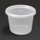 Fiesta Recylable kunststof magnetronbestendige bakjes 150 ml (100 stuks)