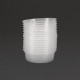 Fiesta recyclebare plastic magnetronbestendige delicatessenpotten 50ml / 1.75oz (100 stuks)