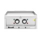 Buffalo 600-Serie Elektrische Bakplaat Met Twee Zones, 600mm