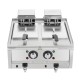 Buffalo 600-Serie Elektrische Friteuse Met Dubbele Tank, 2 x 8 Liter