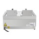 Buffalo 600-Serie Elektrische Friteuse Met Dubbele Tank, 2 x 8 Liter