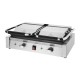 Buffalo Bistro Dubbele Geribbelde Contactgrill