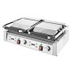 Buffalo Dubbele Contactgrill Geribbelde Platen