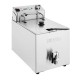 Buffalo Enkele Elektrische Friteuse Met Timer 8Ltr