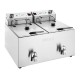 Buffalo Dubbele Elektrische Friteuse Met Timer 2X8Ltr