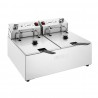 Buffalo Dubbele Elektrische Friteuse met Timer 2x5Ltr
