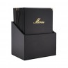 Securit Classic lederstijl 20 sets 4x A4 menukaarten in 1 doos (1 dubbele inleg inbegrepen)