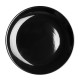 Olympia cafe coupe bord zwart - 200 mm 8" (pak van 12)