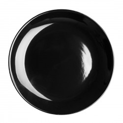Olympia cafe coupe bord zwart - 200 mm 8" (pak van 12)