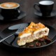 Olympia cafe coupe bord zwart - 200 mm 8" (pak van 12)