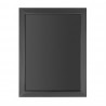 Olympia wandplaat zwart houten frame 450x600mm
