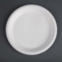 Fiesta Compostable composteerbare bagasse borden 26cm (50 stuks)