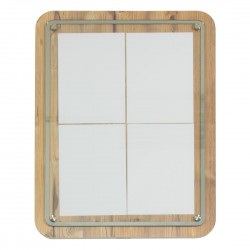Securit zwart staal wit 8xA4 informatiedisplay met paal en voet