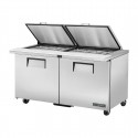 True Dubbeldeurs Koelkast Tssu-60-24M-B-St-Hc Flid