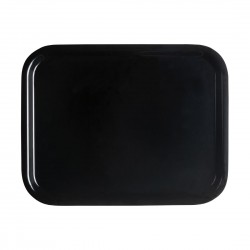 Cambro Capri Dienblad Glad Oppervlak Zwart 320x530mm